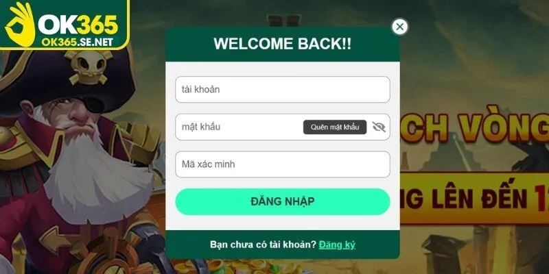3 bước thực hiện đăng nhập